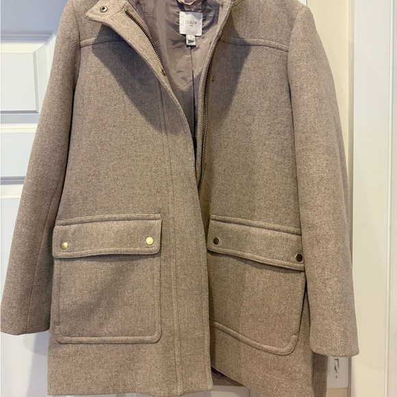 J. Crew Jackets & Blazers - Classic J. Crew Taupe Colored Coat
